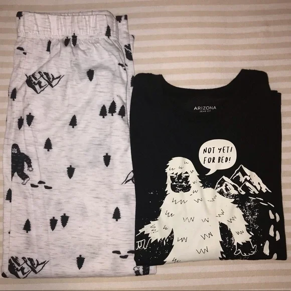 Arizona Yeti PJ set - Picture 1 of 9